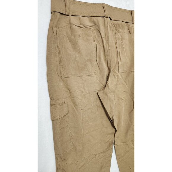 Banana Republic Khaki Stretch Cargo Pants 14 - Picture 5 of 7